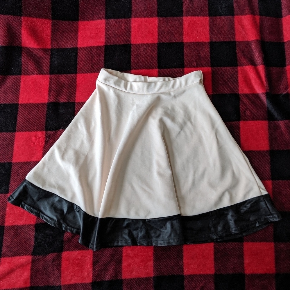 Pale Pink Skater Skirt